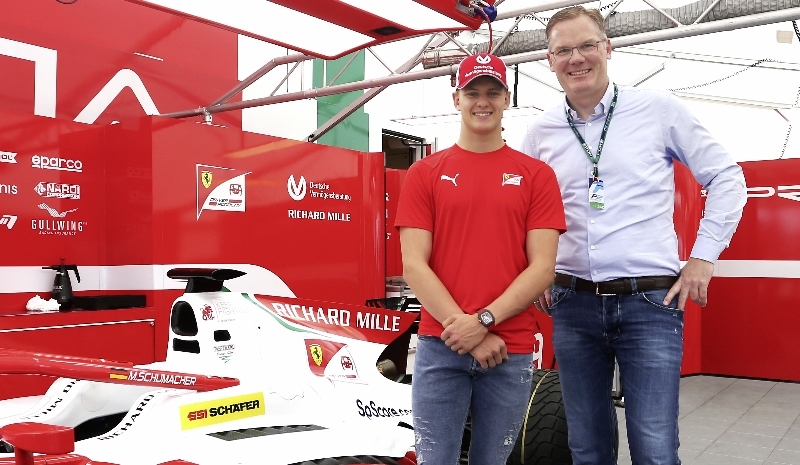 SSI Schaefer Welcomes Formula 2 Driver Mick Schumacher as Brand Ambassador