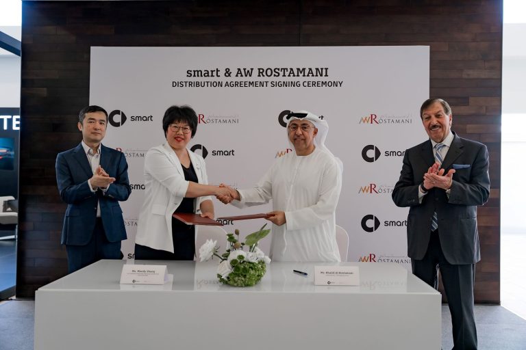 AW Rostamani Group And smart Partner To Accelerate Intelligent Electric Mobility In The UAE